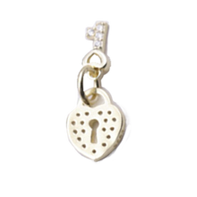 Load image into Gallery viewer, Lock & Key Charm