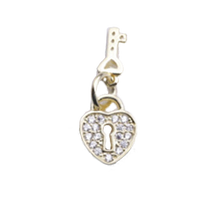 Load image into Gallery viewer, Lock & Key Charm