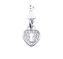 Load image into Gallery viewer, Lock & Key Charm