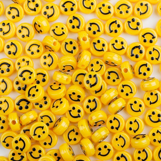 Smiley Face Beads